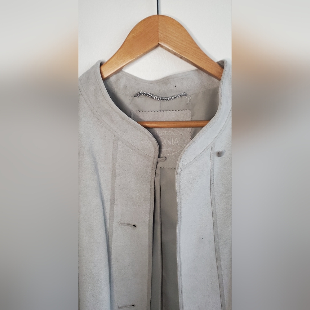 BARONIA Collection- size 12- Vintage Coat Alcantara Milano-Italy - Picture 7 of 11